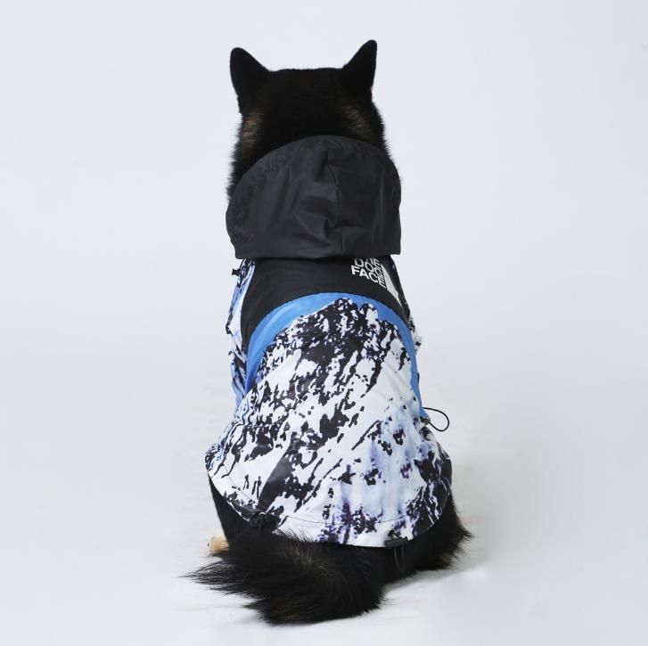 The Dog Face Windbreaker Coat Hooded