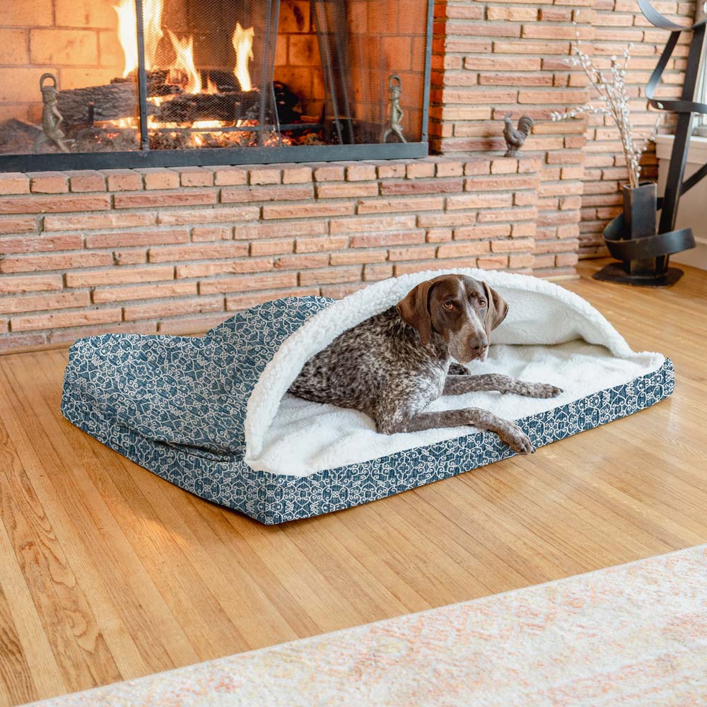 Cozy Orthopedic Rectangle Cave - Xl - Ramey Oxford