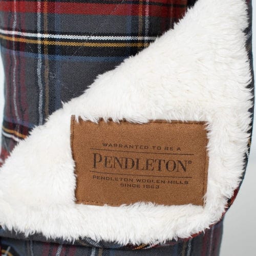 Pendleton Plaid Pet Throw and Bone Combo Set, 27" L X 36" W, Gray Stewart, One Size Fits All