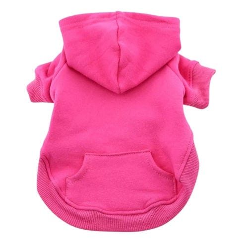 Flex-Fit Dog Hoodie - Pink XS - 4XL