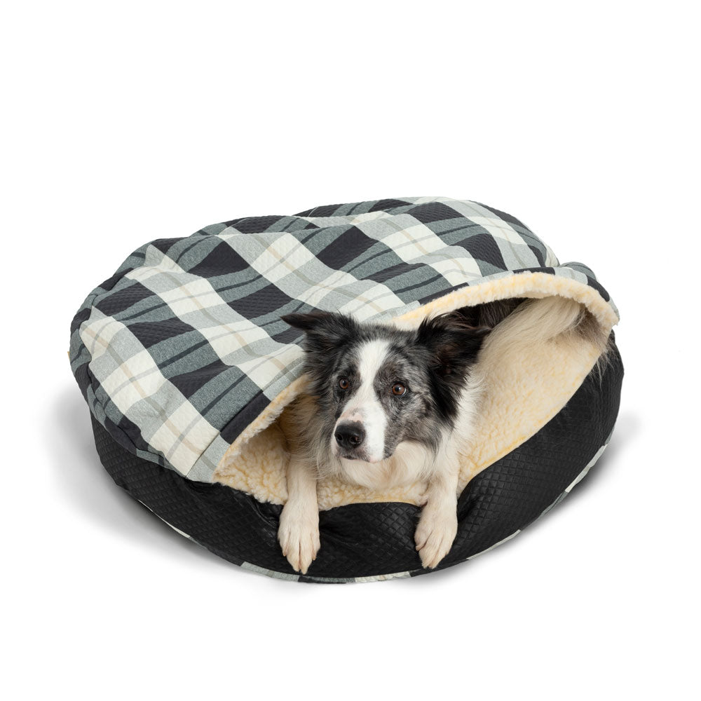 Wag Cozy Cave - Sm - Barkley/Black Diamond