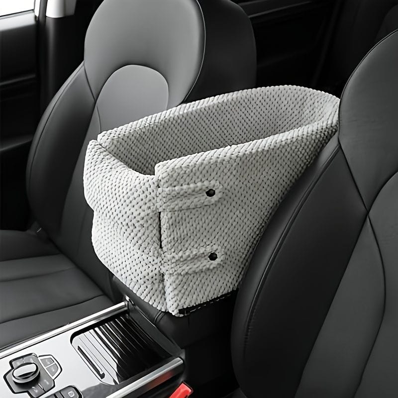 Pet Car Seat For Small Dog & Cat; Cat Safety Seat Anti-dirty Cushion Dog Cage; universal For All Models Gray