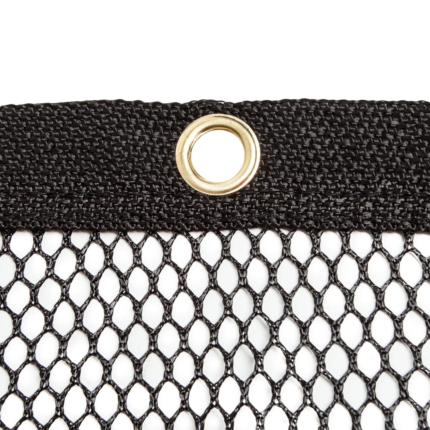 Pet Life Rectangular Easy-Hook Protective Mesh Folding Backseat Car Seat Safety Barrier For Dogs, Cats And Children Open Attachment