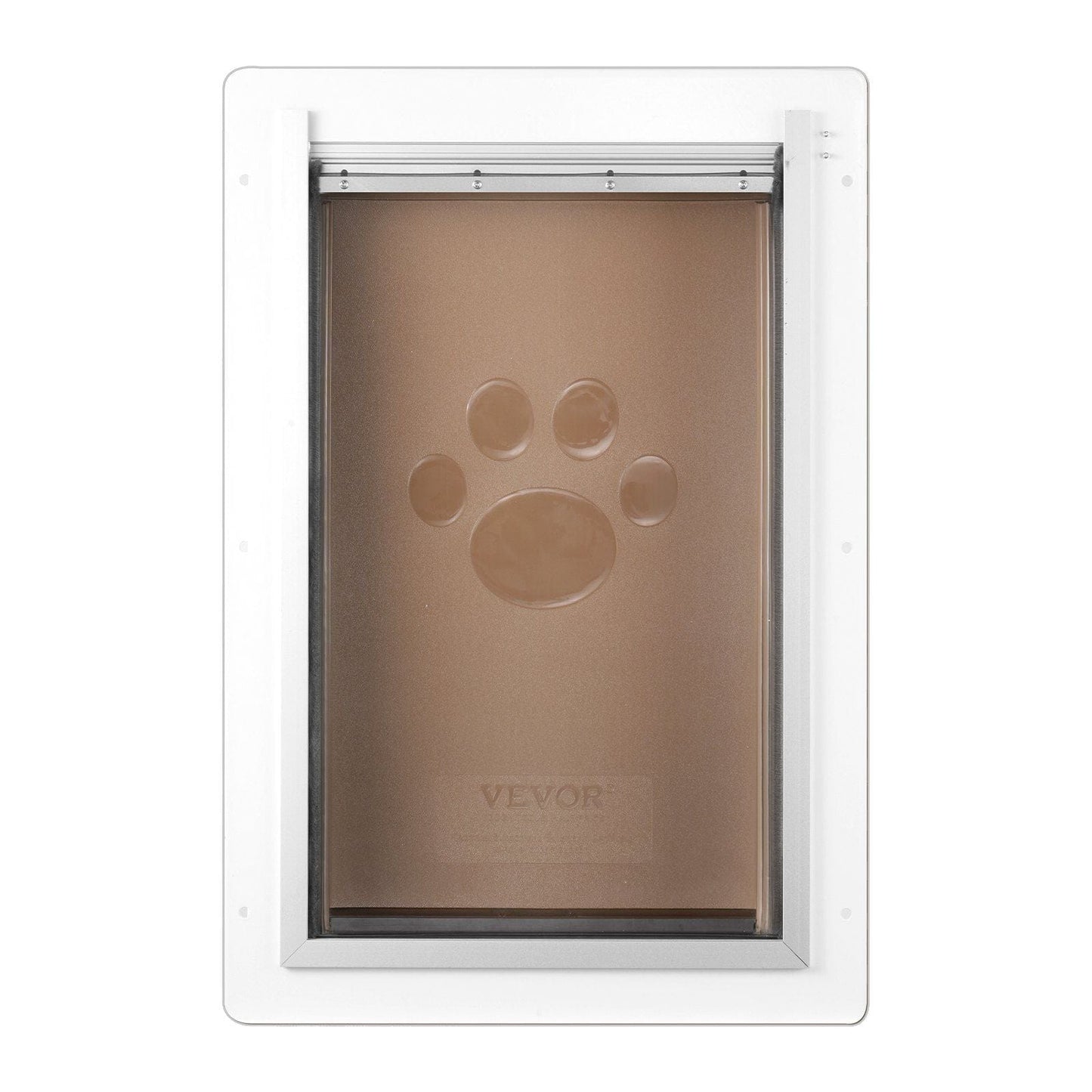 VEVOR Pet Door for Wall with Lock and 3 Magnetic Flap System Metal Frame Medium - 11 of 11