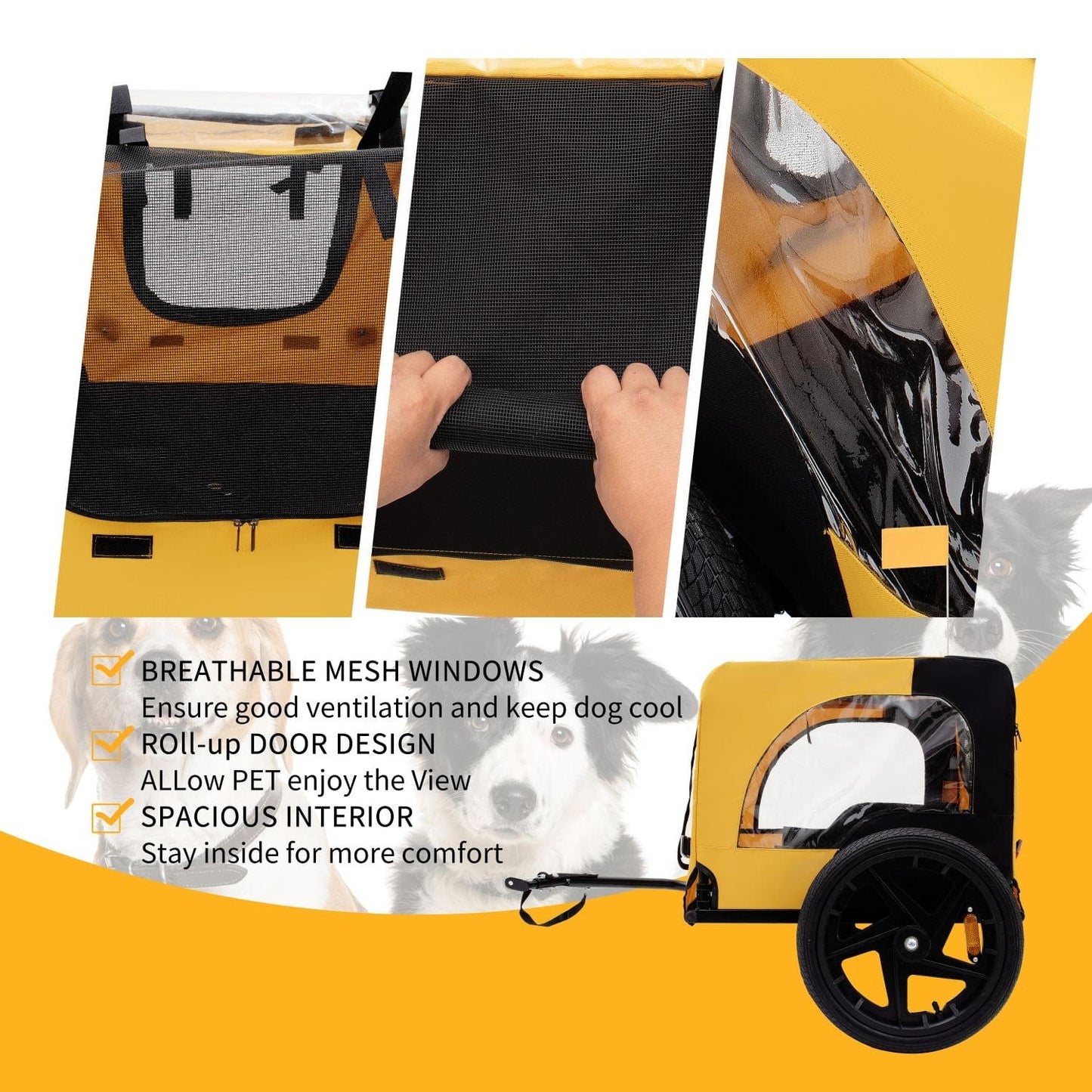 breathable mesh windows