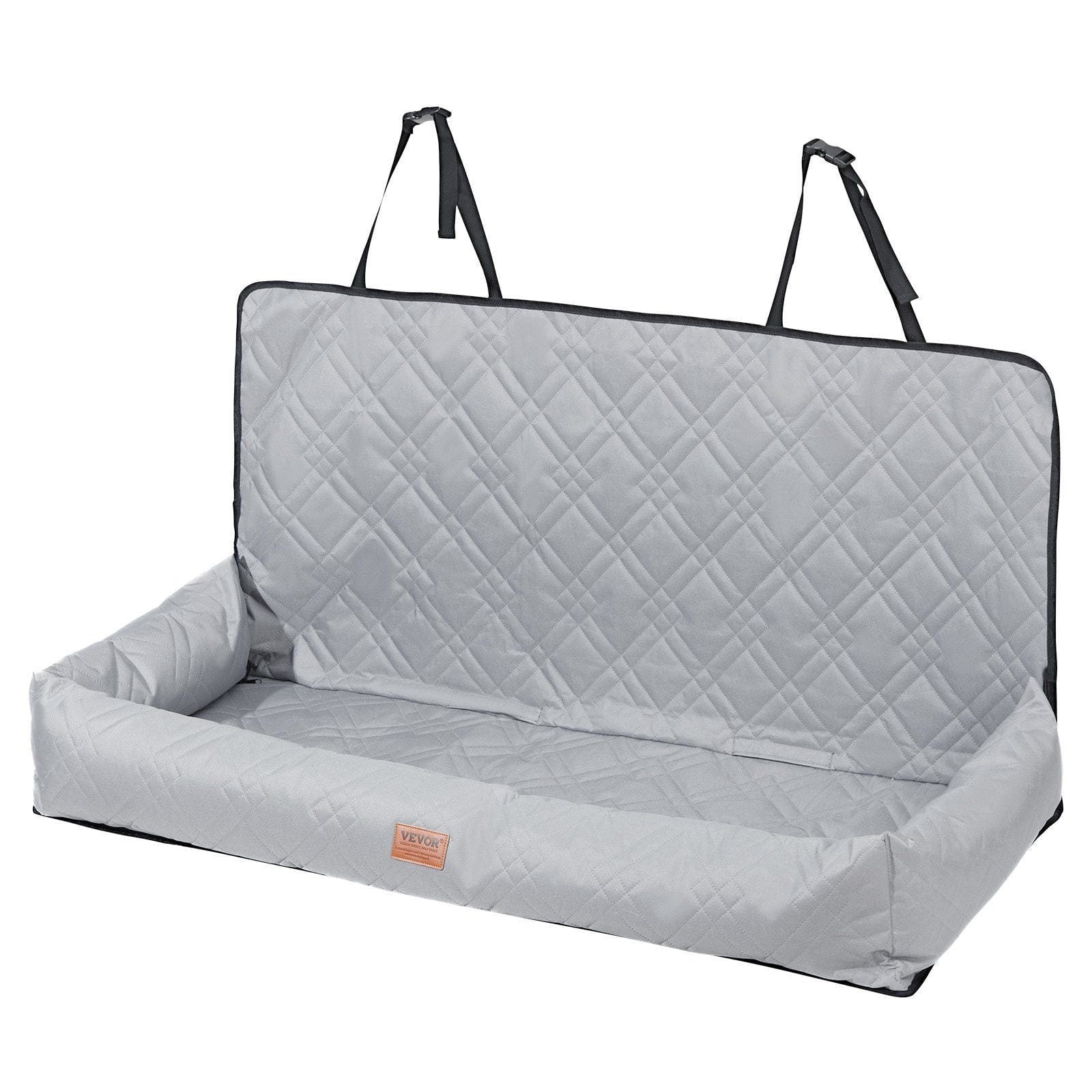 Dog Booster Car Seat Pet Car Seat for Medium Large Dog up to 100 lbs Gray #10