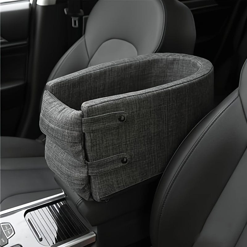Pet Car Seat For Small Dog & Cat; Cat Safety Seat Anti-dirty Cushion Dog Cage; universal For All Models Gray Color