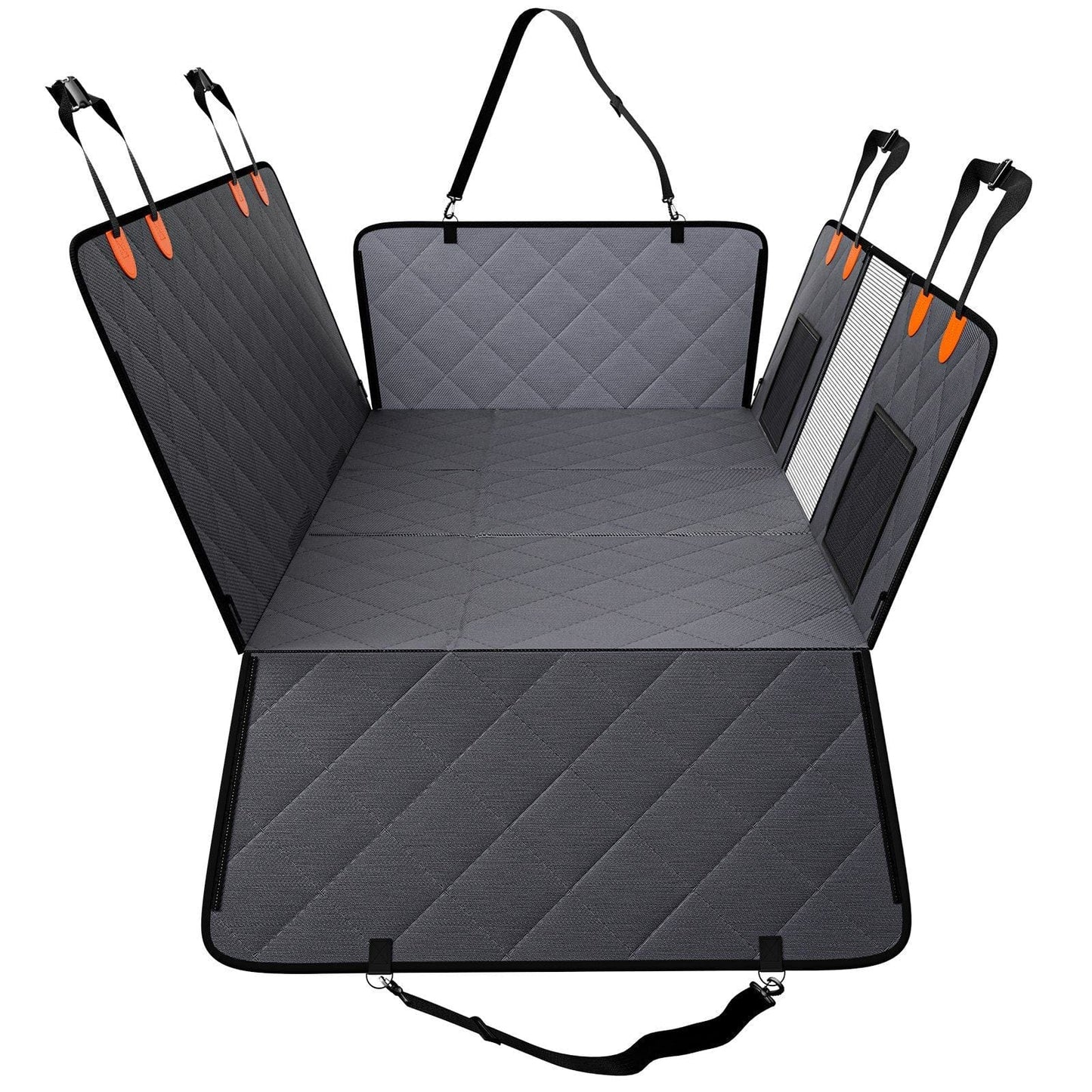 VEVOR 57.4 x 30.3 in Dog Car Seat Cover for Back Seat Waterproof 600D for Truck #9