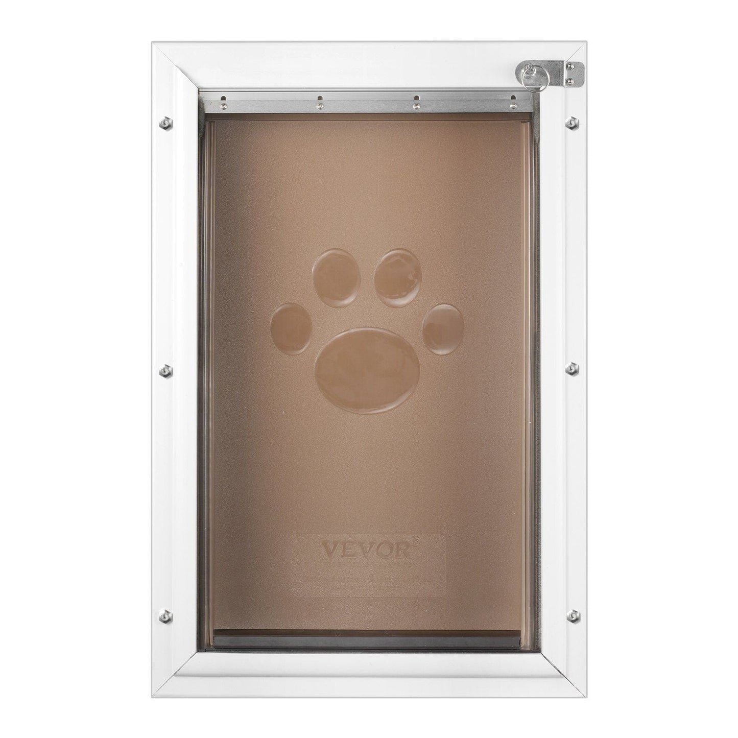 VEVOR Pet Door for Door with Lock and Magnetic Flap System Aluminum Frame Large - 11 of 11