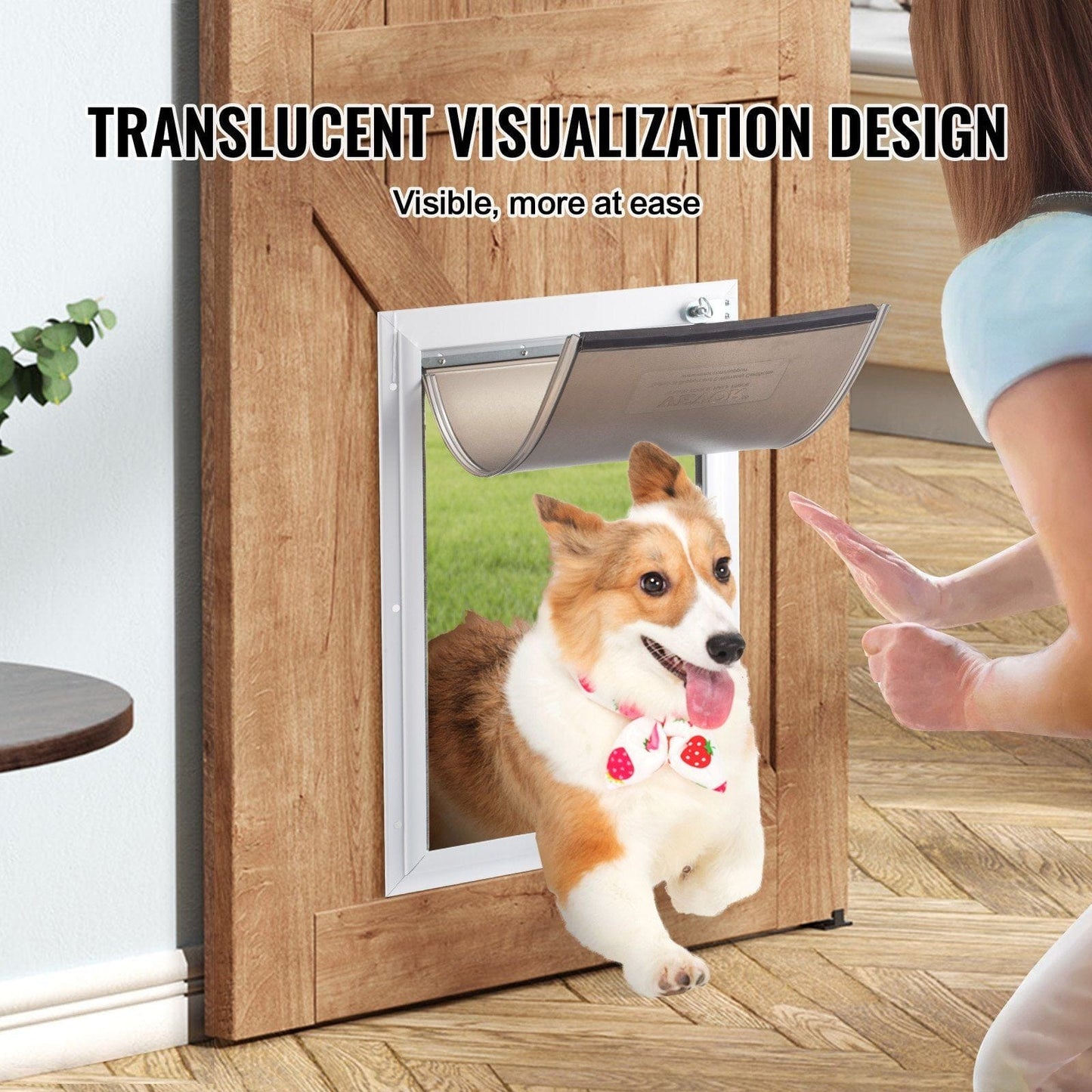 VEVOR Pet Door Replacement Flap 8.25" x 12.25" Compatible with VEVOR Pet Doors - 5 of 11