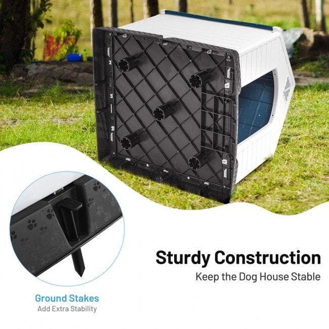 Plastic Waterproof Ventilate Pet Puppy House Bottom of Dog House