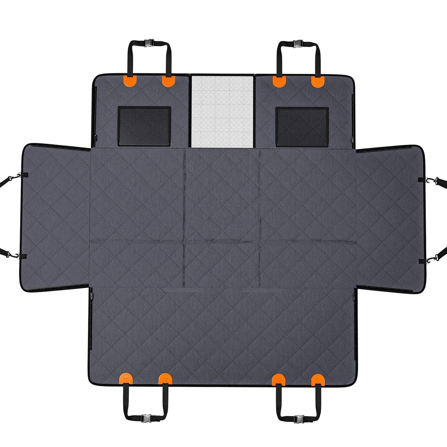 VEVOR 57.4 x 30.3 in Dog Car Seat Cover for Back Seat Waterproof 600D for Truck #10