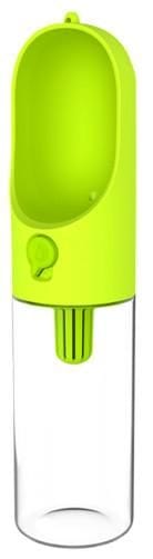 Petkit Eversweet Travel Handheld Filtered Carbonated Pet Dog And Cat Drinking Waterer Feeder Bowl Side View Green