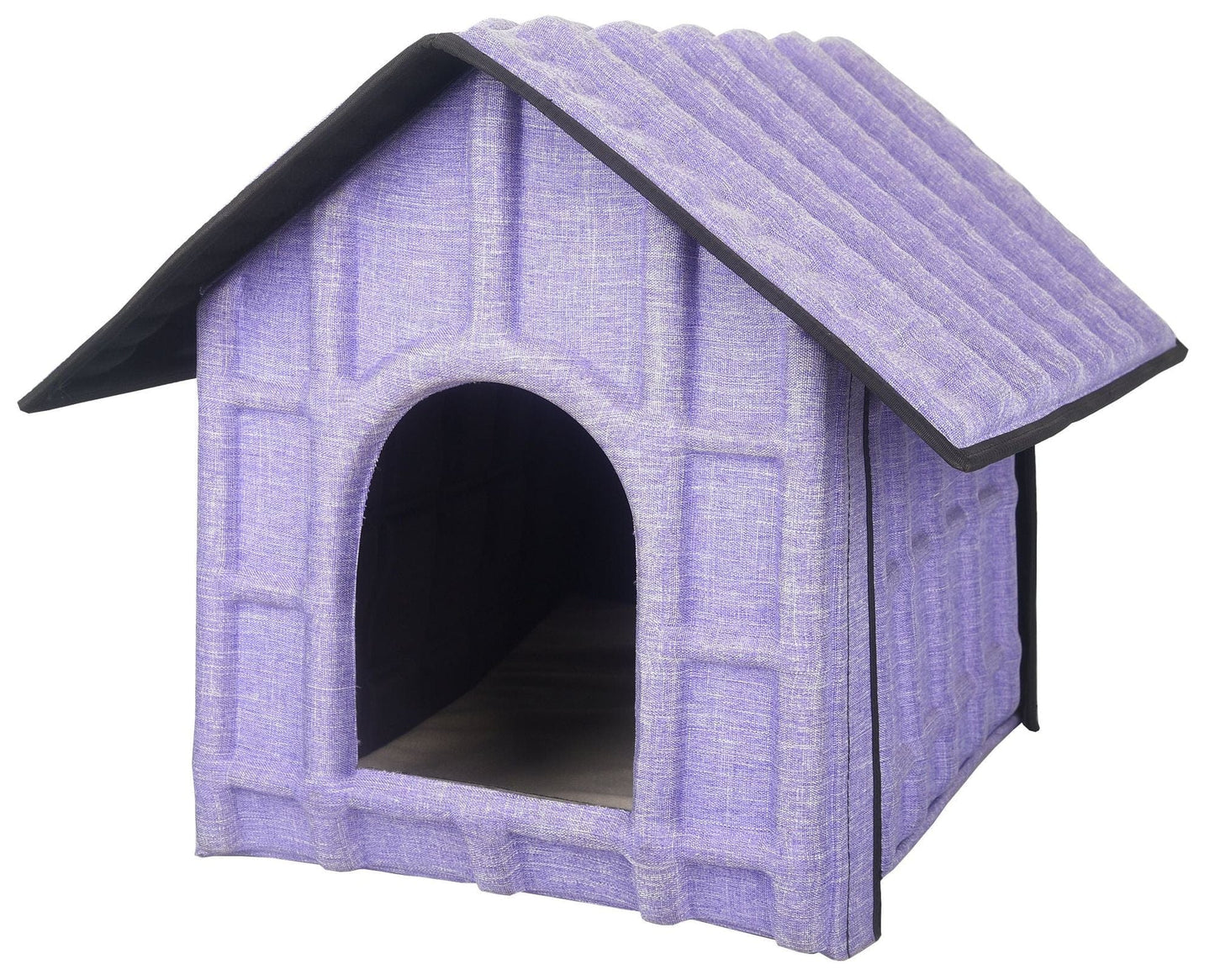 Pet Life 'Collapsi-Pad' Folding Lightweight Travel Pet House Lavender front