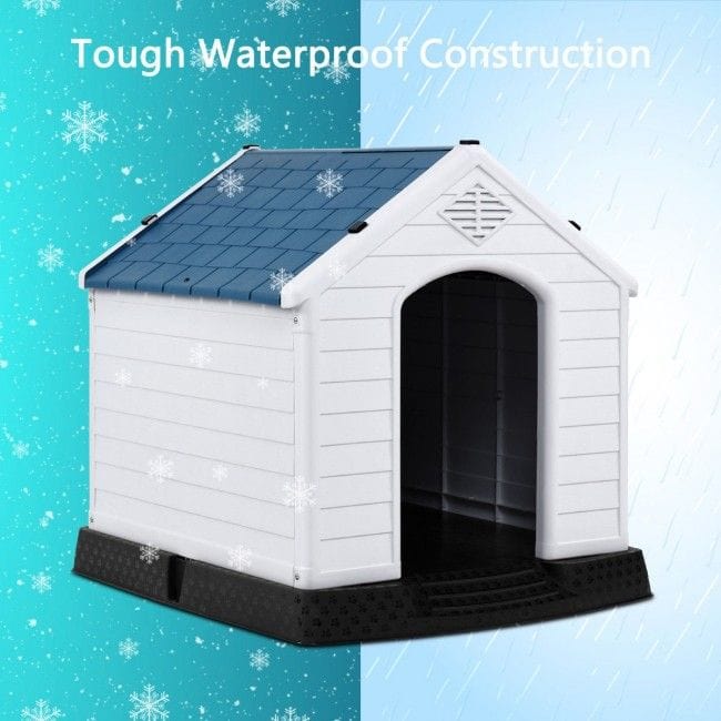 Plastic Waterproof Ventilate Pet Puppy House Waterproof Construction