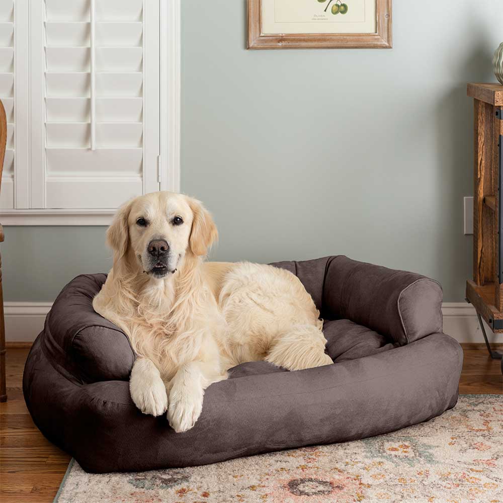 Overstuffed Sofa - Xl - Dark Chocolate