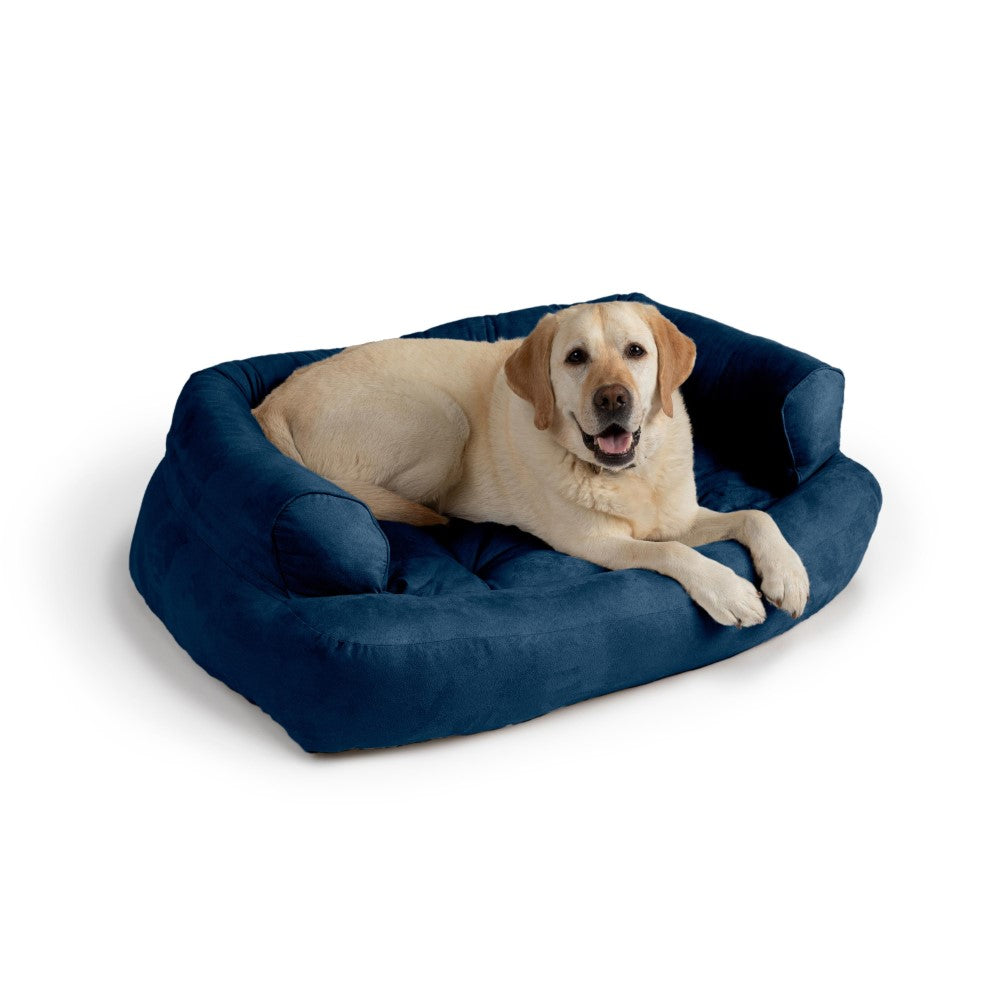 Overstuffed Sofa - Lg - Sapphire