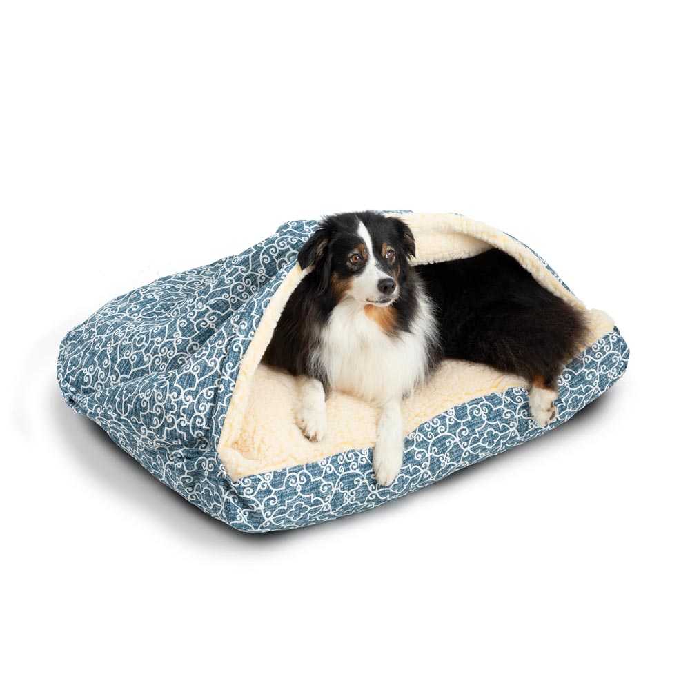Wag Cozy Rectangle Cave - Sm - Ramey Oxford