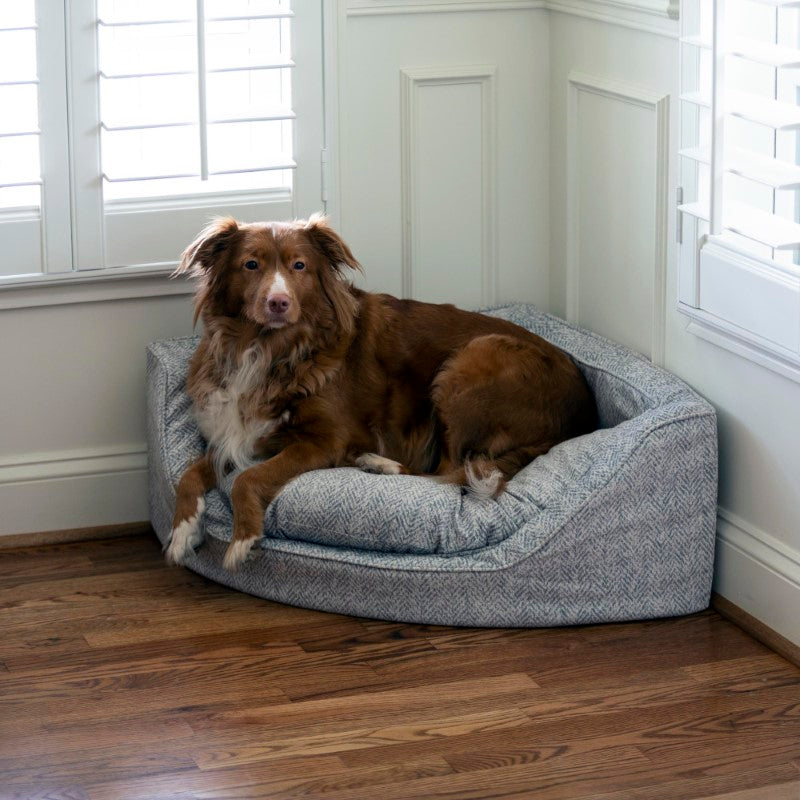 Corner Bed - Sm (22X22) - Palmer Indigo