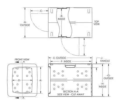 DAKOTA 283 T1 Kennel - Coyote Granite - T1-COY