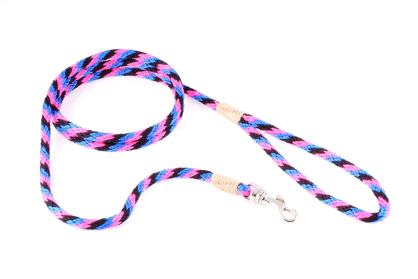 Nylon Snap Leads (4 ft  x 1/4in or 6mm)