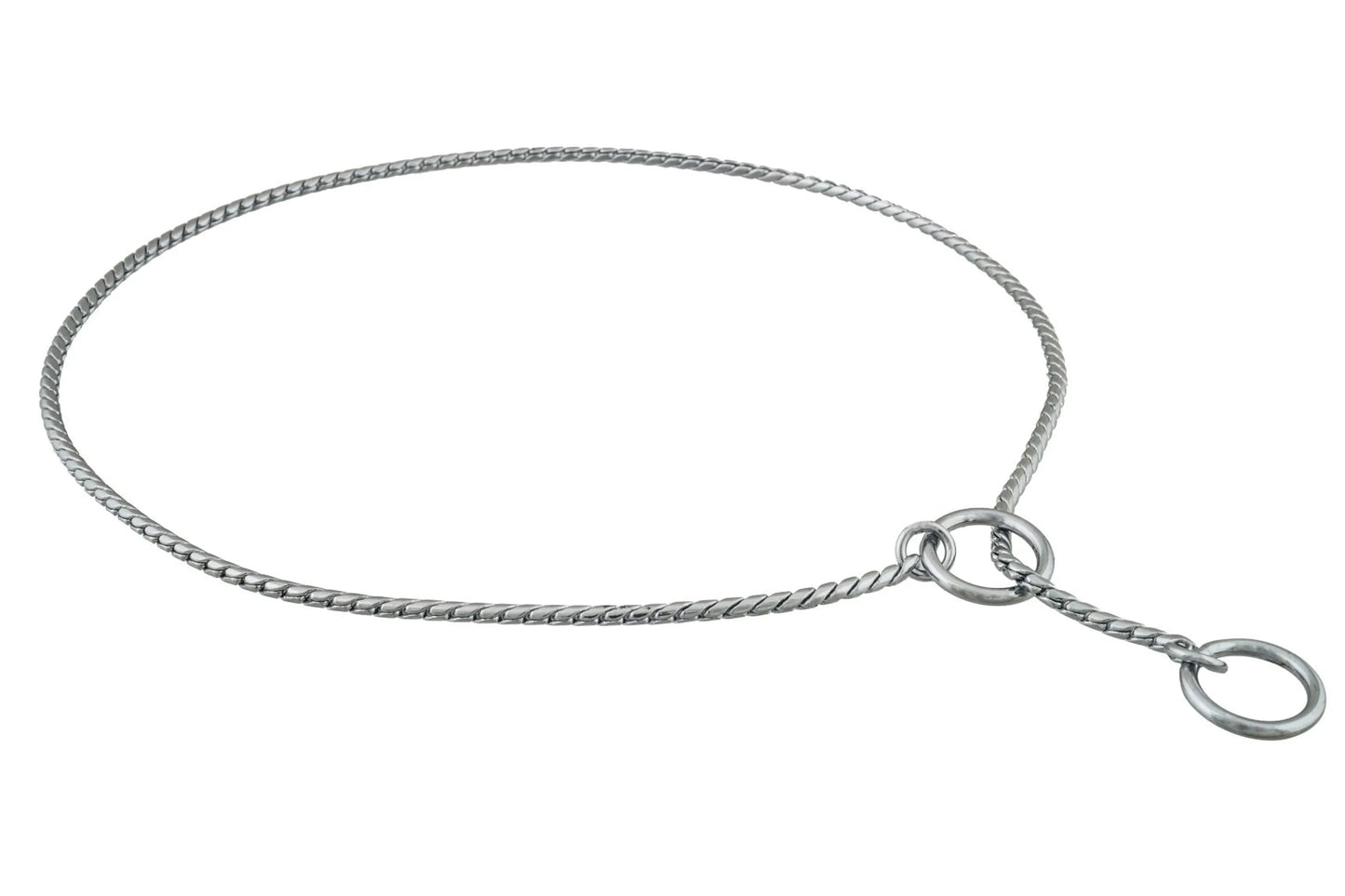 Slip Snake Show Chain Collar (16 in x 2.4mm)
