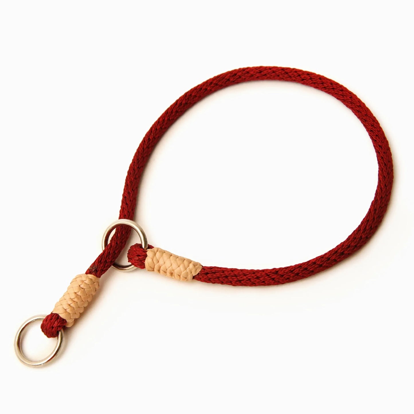 Nylon Slip Collars (14 in x 1/8in or 4mm) wine color