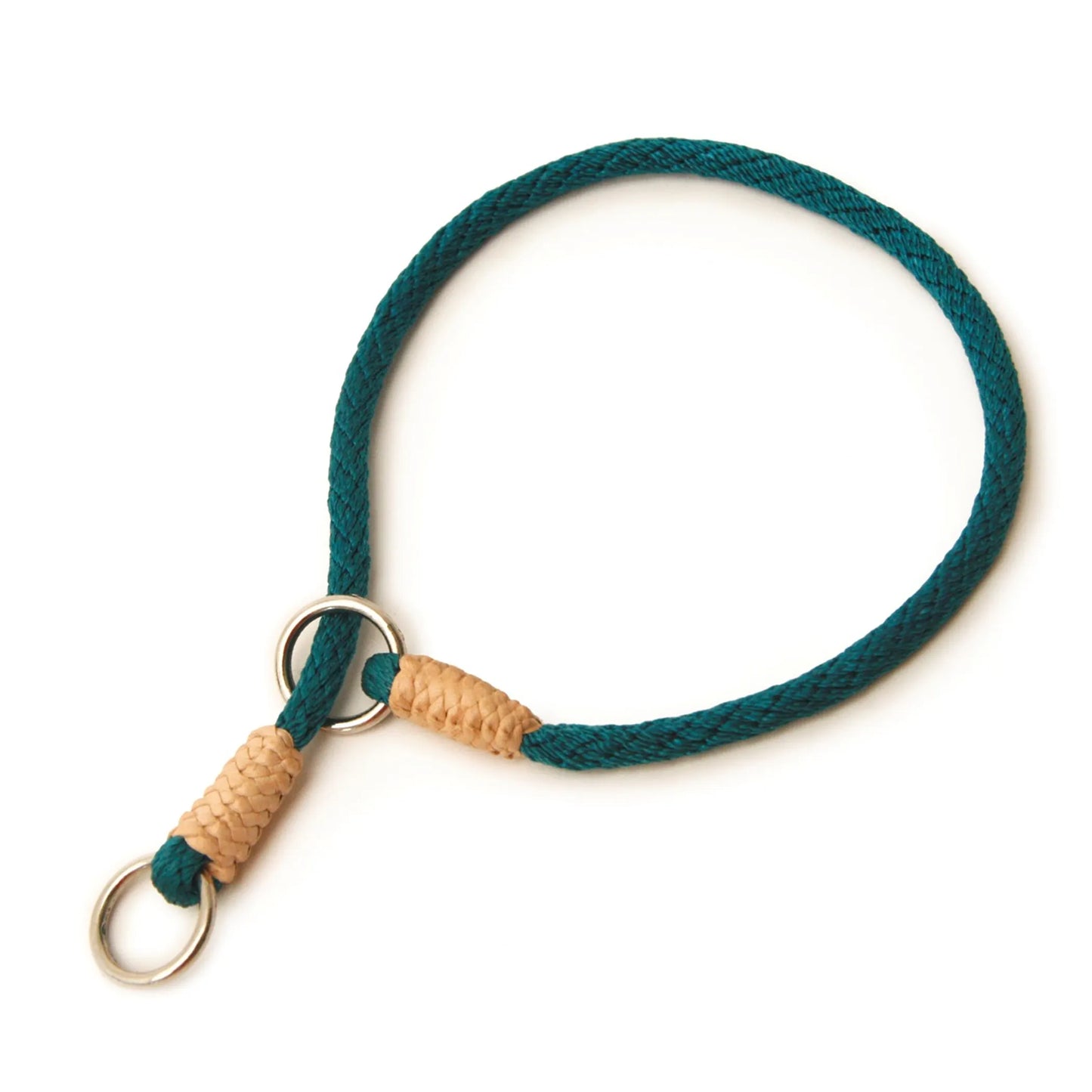 Nylon Slip Collars (14 in x 1/8in or 4mm) green