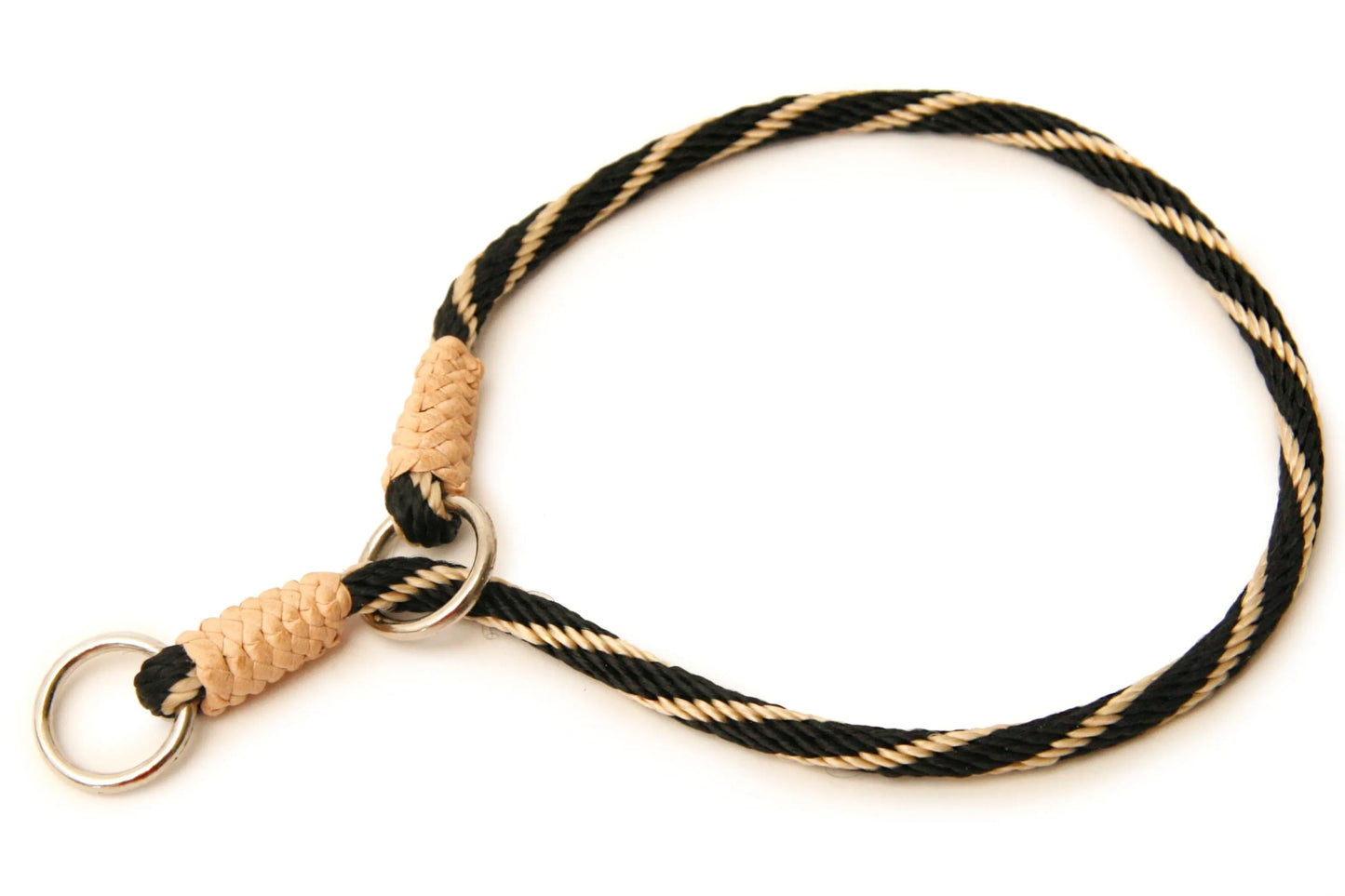 Nylon Slip Collars (14 in x 1/8in or 4mm) blanck tan colors