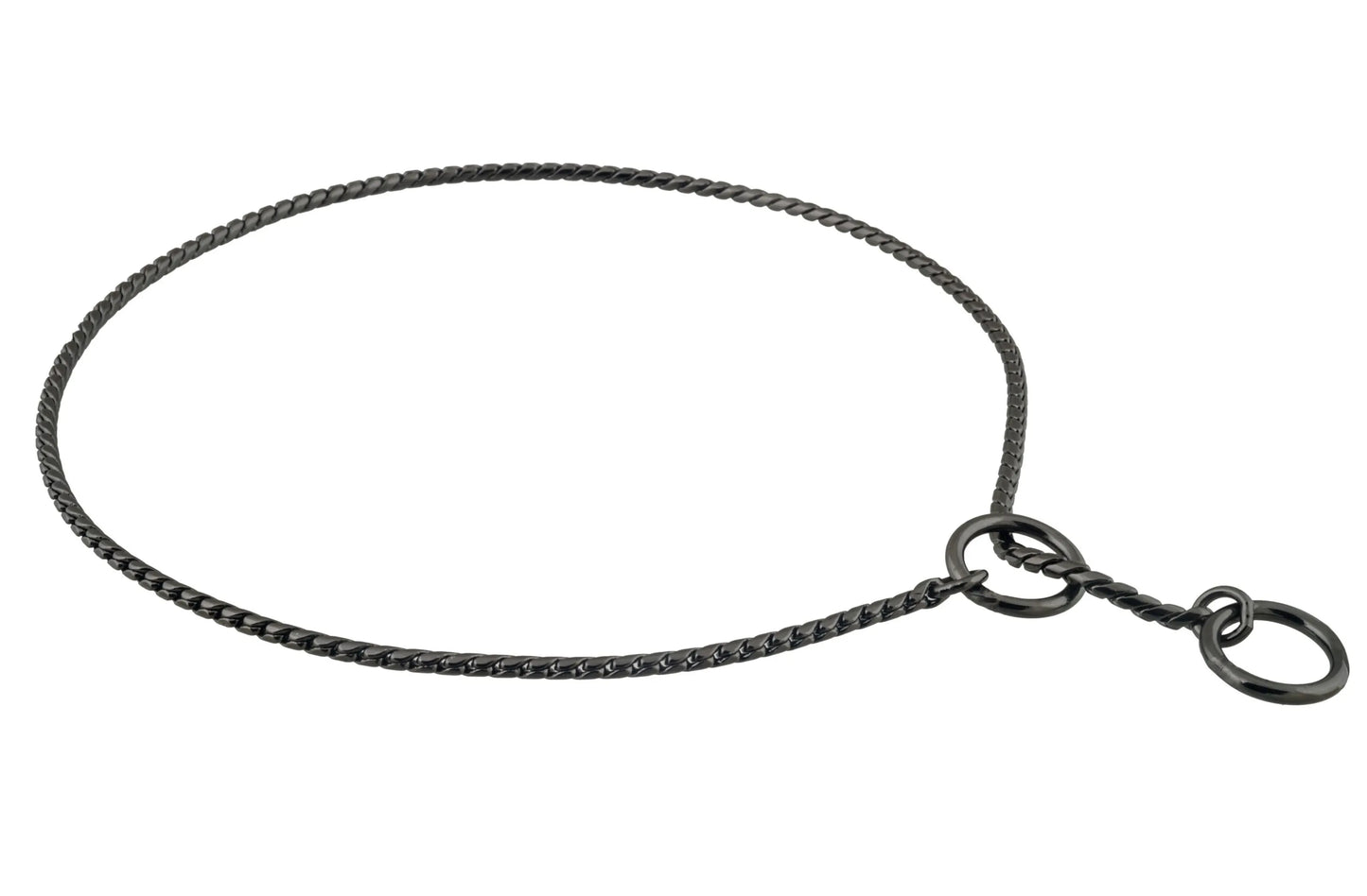 Slip Snake Show Chain Collar (22 in x 2.4mm)