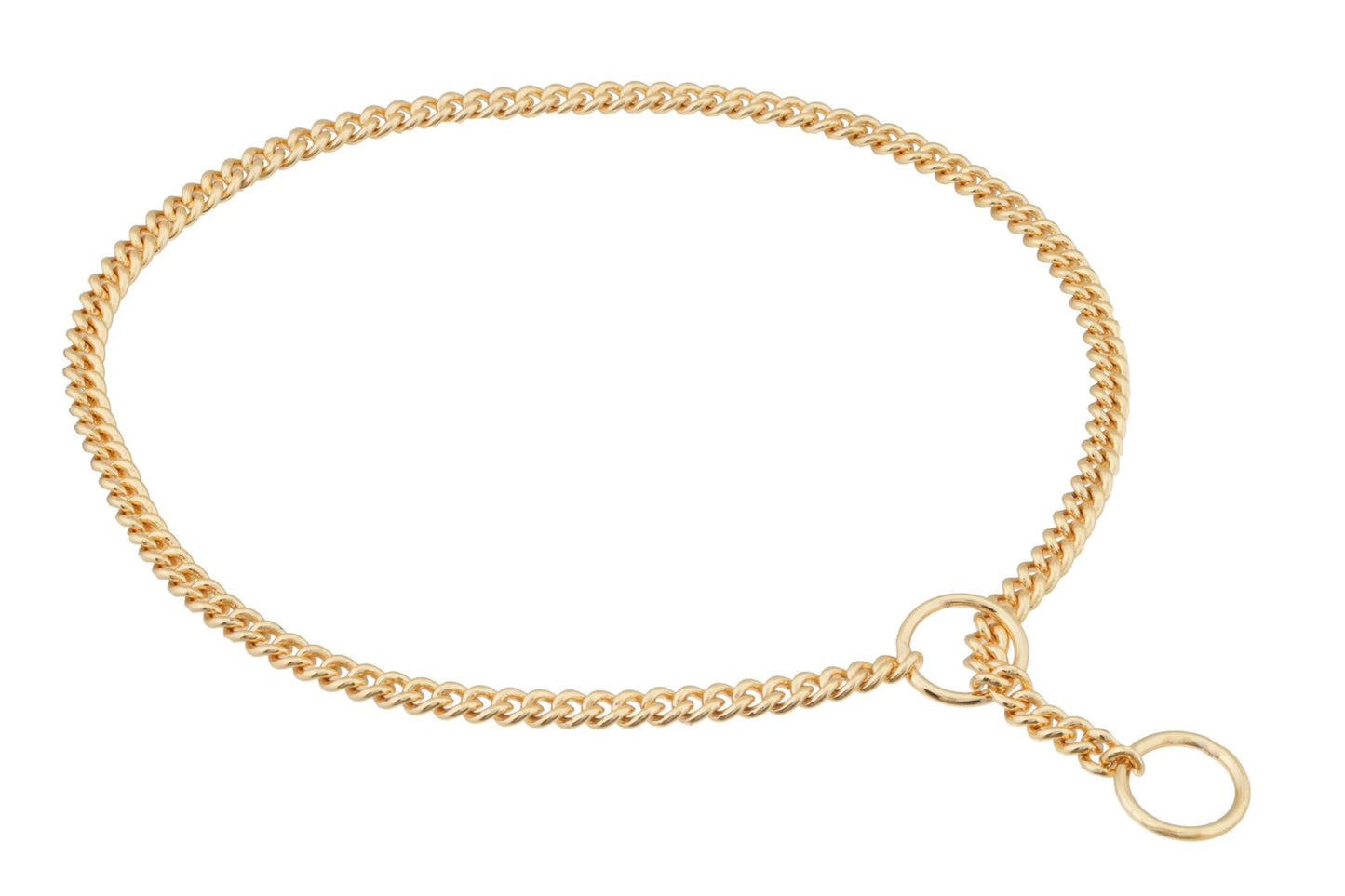 Slip Curve Show Chain Collar (24 in x 1.6 mm)