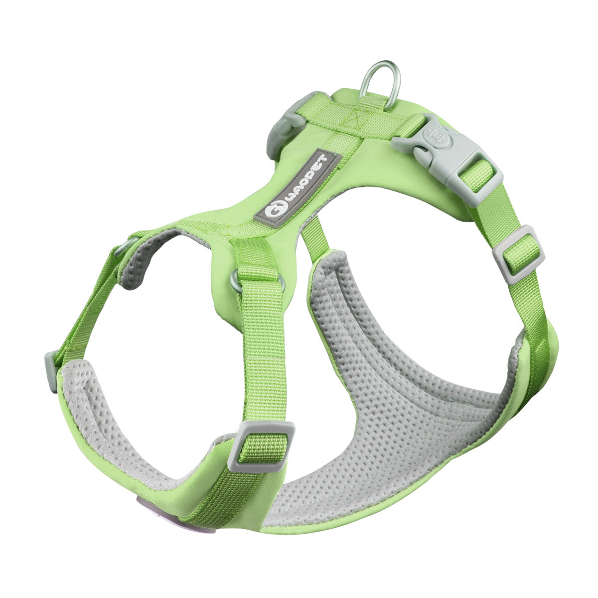 WAOPET Dog Harness Set with Leash Green Harness