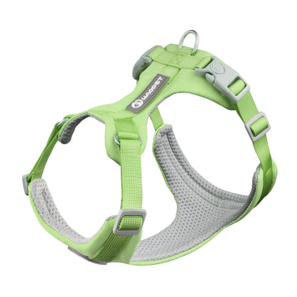 WAOPET Dog Harness Set with Leash Green Harness
