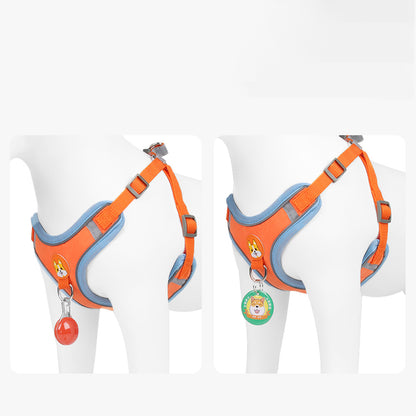 Reflective Dog Harness and Leash Set for Small Dogs 