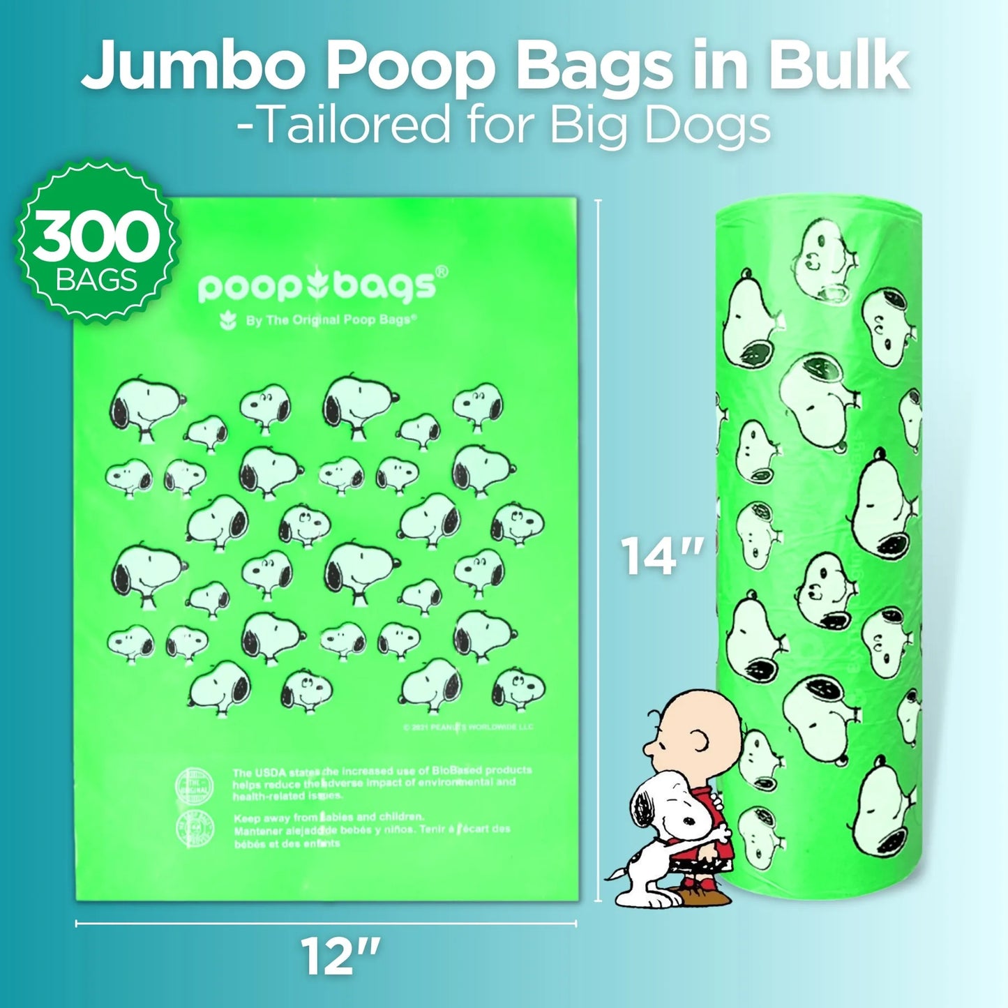 USDA Biobased Peanuts Bulk Roll