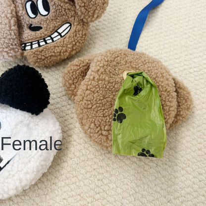 Dog Poop Bag Pet Waste Collector Pooper Scooper Storage Bag Dog Walking Snack Bag