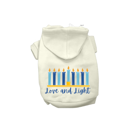 Love and Light- Dog Hoodie