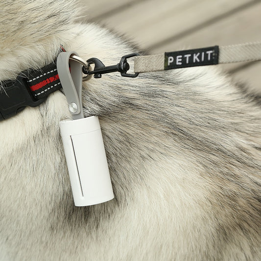 PETKIT Portable Pet Dog Waste Poop Bag dispenser pet dog puppy pooper scooper clean degradable bags waste recoge cacas de perro