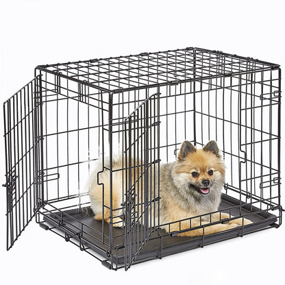 Cage Bottomless Dog Cage Small Dog Cage Teddy Pet Cat Cage Folding Dog Cage