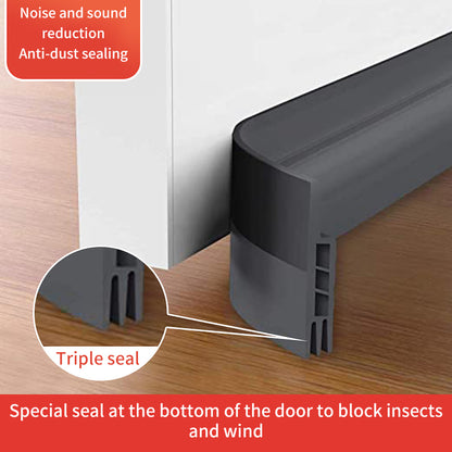 Door Joint, Door Bottom Sealing Strip, Wooden Door, Wind Proof, Dustproof, Soundproof, Door Stop, Door Bottom Gap, Rubber Strip