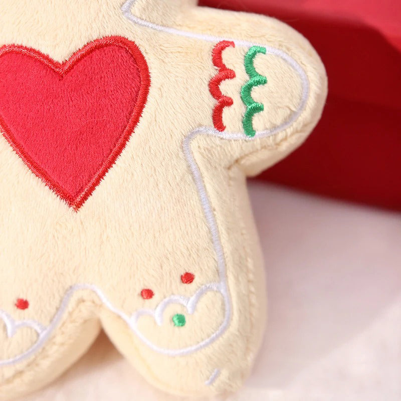 Dog plush sound toy Christmas