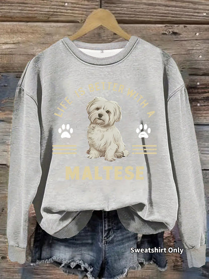 Marzis Dog Print Shirt Gray