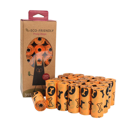 Pet Garbage Bag Degradable Feces Garbage Bag New Dog Feces Bag Poop Bag