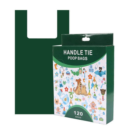 Biodegradable pet garbage bag vest bag biodegradable dog poop bag