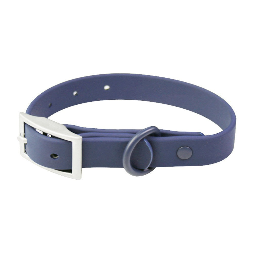 Waterproof PVC Dog Harness and Leash Set for Small and Medium Dogs navy