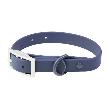 Waterproof PVC Dog Harness and Leash Set for Small and Medium Dogs navy
