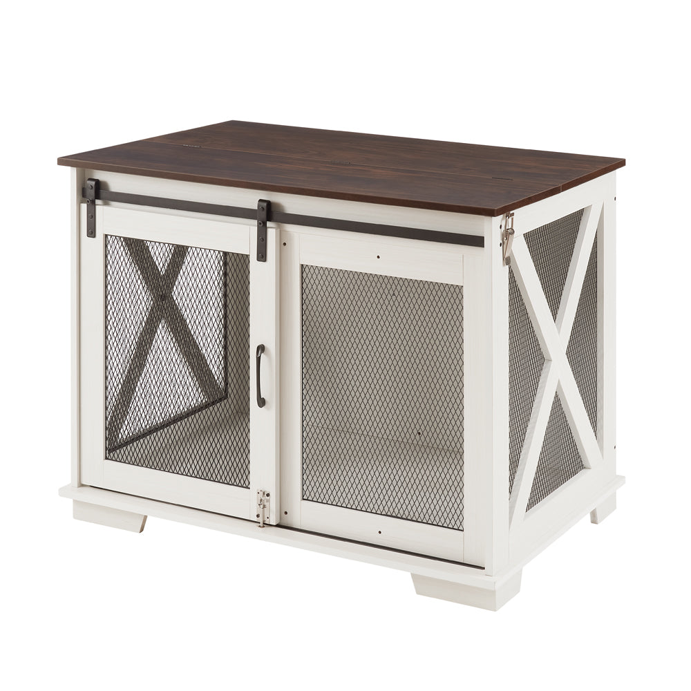 Farmhouse Dog Crate Furniture 