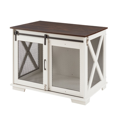 Farmhouse Dog Crate Furniture 