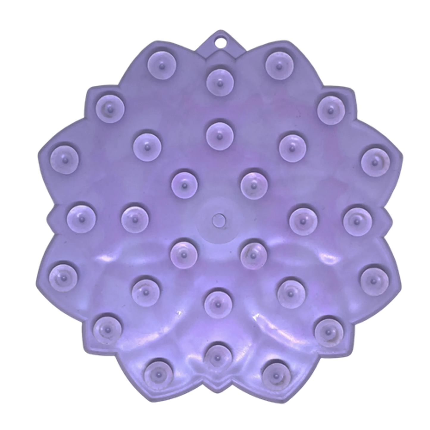 Mandala Softie eTray Shallow Slow Feeder Dog Bowl with Suction Cups