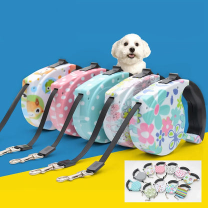 Retractable Dog Leash 5 Meter Automatic Lead for Small & Medium Breeds